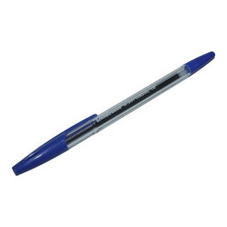 Ручка шариковая Эрик Краузе R-301 Классик синяя прозрачный корпус 1мм линия 0,5мм 43184